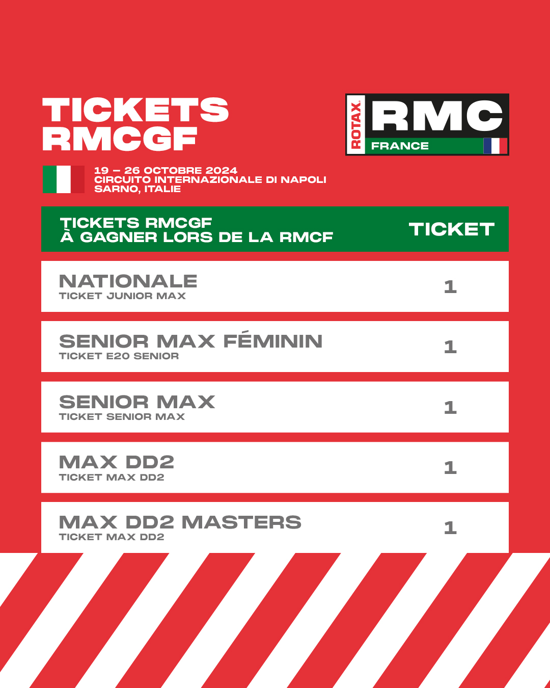 RMCF - TICKETS RMCGF